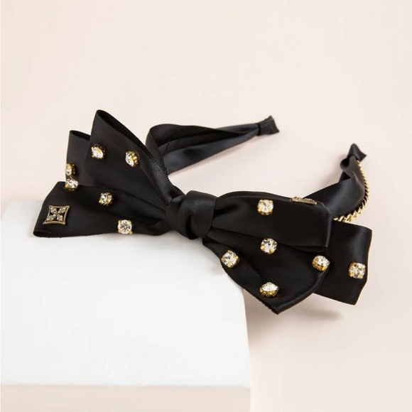 Black And Gold Sparkle Headband✨ - Picture 2 of 5